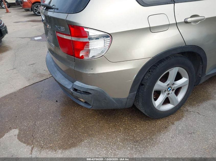 2007 BMW X5 3.0Si VIN: 4USFE43587LY80653 Lot: 43788289