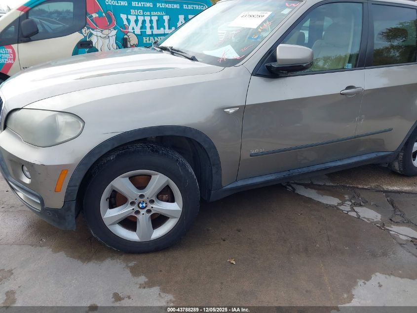 2007 BMW X5 3.0Si VIN: 4USFE43587LY80653 Lot: 43788289