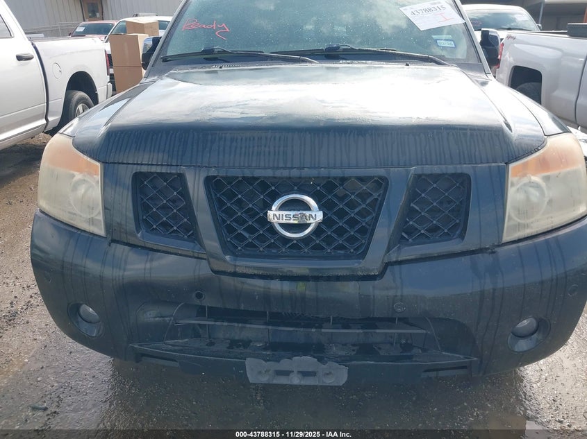 2008 Nissan Armada Se VIN: 5N1BA08D98N628906 Lot: 43788315