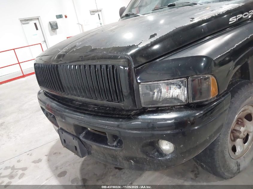 2000 Dodge Ram 1500 St VIN: 1B7HF16Z8YS623282 Lot: 43788324