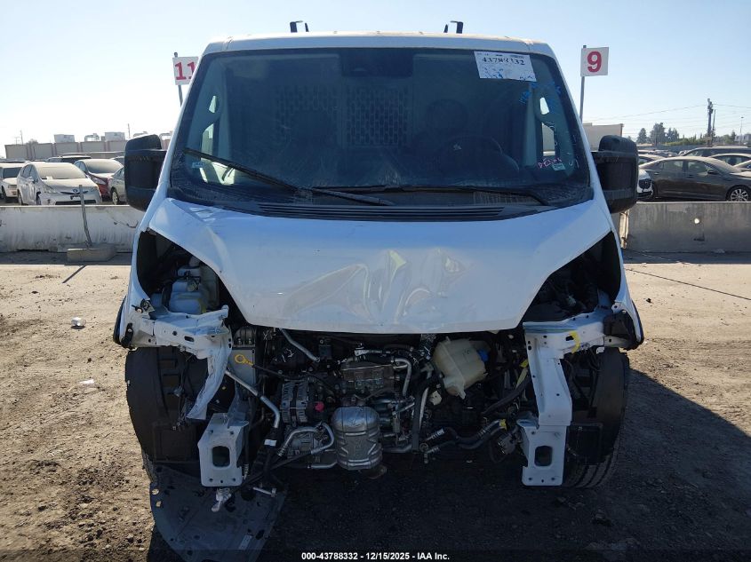 2025 Ram Promaster 1500 Slt+ Low Roof 136 Wb VIN: 3C6LRVAG7SE552964 Lot: 43788332