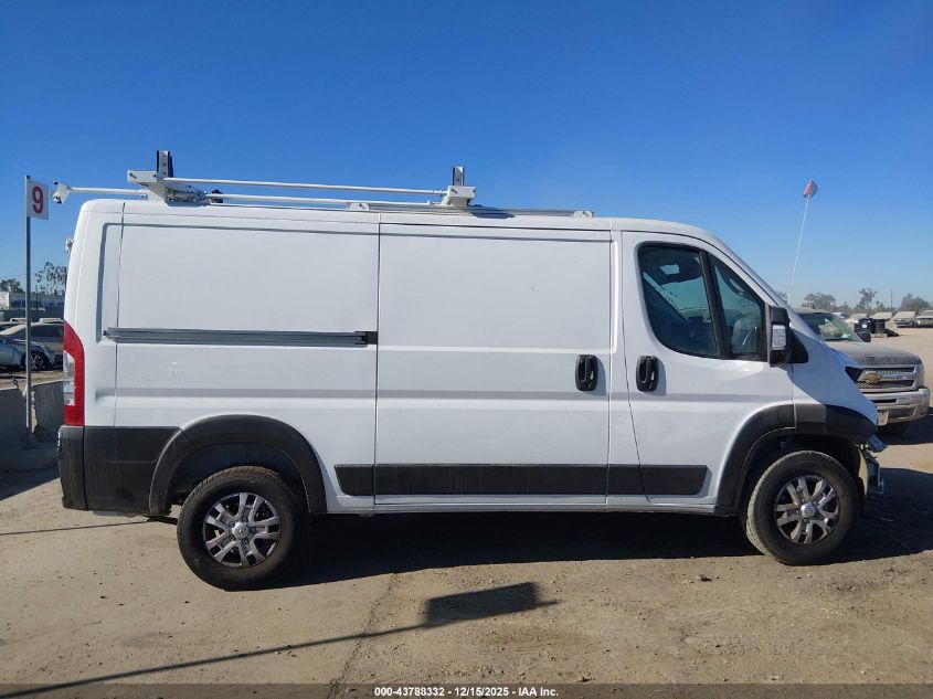 2025 Ram Promaster 1500 Slt+ Low Roof 136 Wb VIN: 3C6LRVAG7SE552964 Lot: 43788332