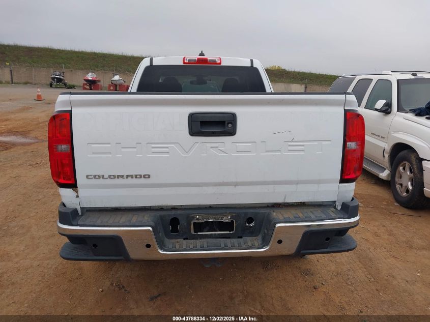 2021 Chevrolet Colorado 2Wd Long Box Wt VIN: 1GCHSBEA5M1156724 Lot: 43788334