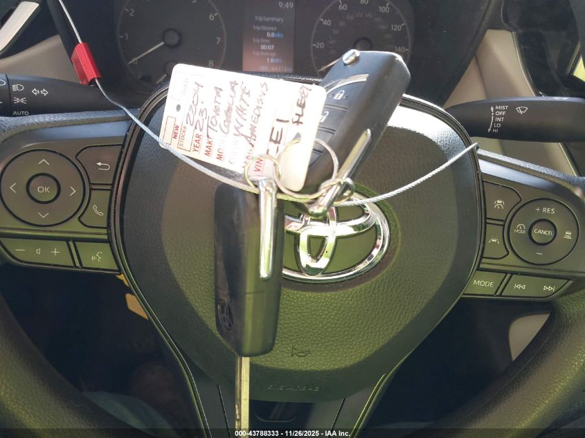 2023 Toyota Corolla Le VIN: 5YFB4MDE7PP064434 Lot: 43788333