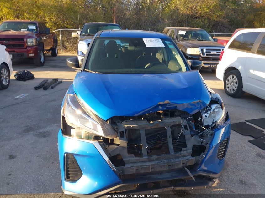 2022 Nissan Kicks S VIN: 3N1CP5BVXNL490717 Lot: 43788348