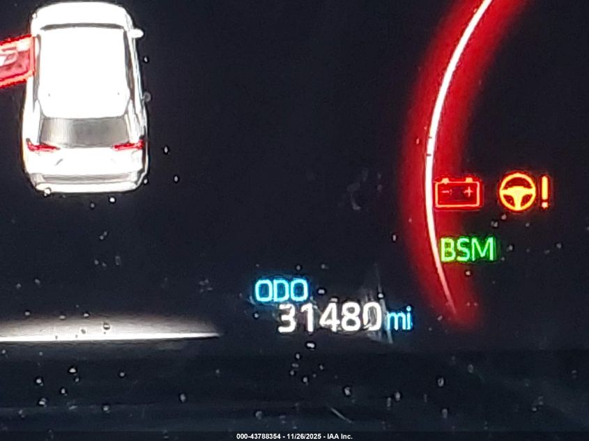 2025 Toyota Rav4 Le VIN: 2T3G1RFV9SW529562 Lot: 43788354