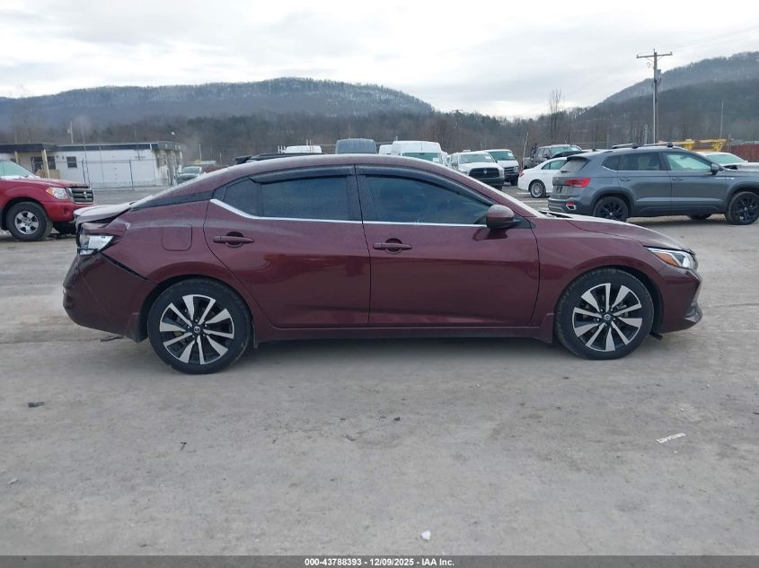 2023 Nissan Sentra Sv Xtronic Cvt VIN: 3N1AB8CV5PY261454 Lot: 43788393