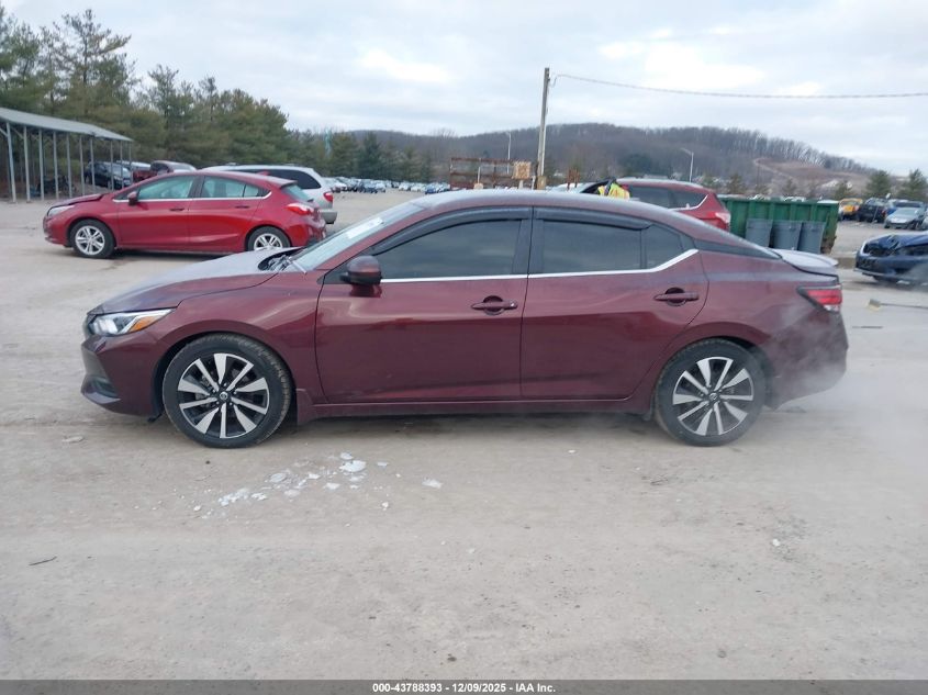 2023 Nissan Sentra Sv Xtronic Cvt VIN: 3N1AB8CV5PY261454 Lot: 43788393