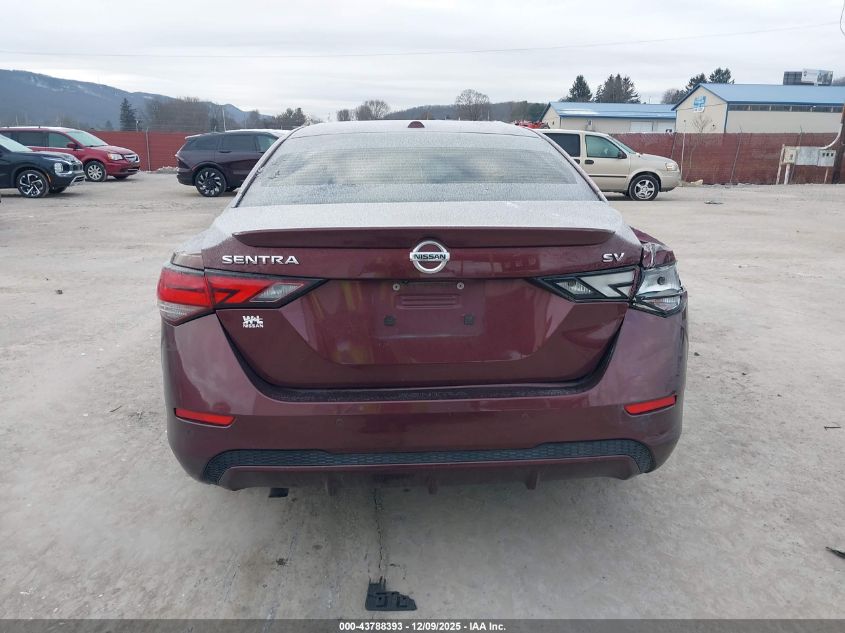 2023 Nissan Sentra Sv Xtronic Cvt VIN: 3N1AB8CV5PY261454 Lot: 43788393