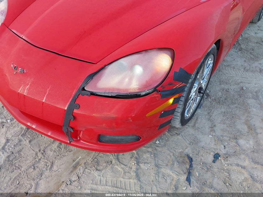 2006 Chevrolet Corvette VIN: 1G1YY26U865123812 Lot: 43788419