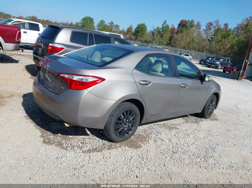 2T1BURHE0FC470481 2015 TOYOTA COROLLA photo no. 4