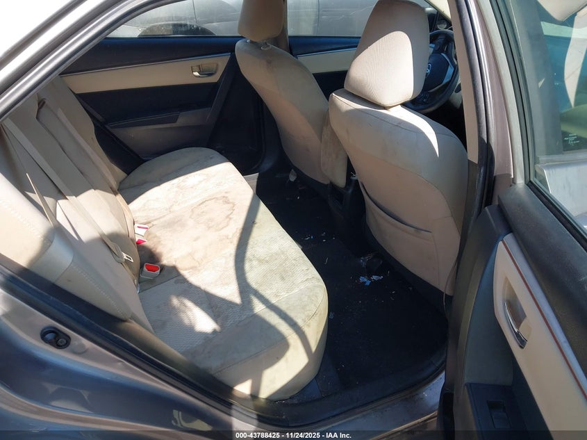 2T1BURHE0FC470481 2015 TOYOTA COROLLA photo no. 8