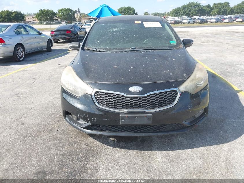 2014 Kia Forte Ex VIN: KNAFX4A81E5056604 Lot: 43788465