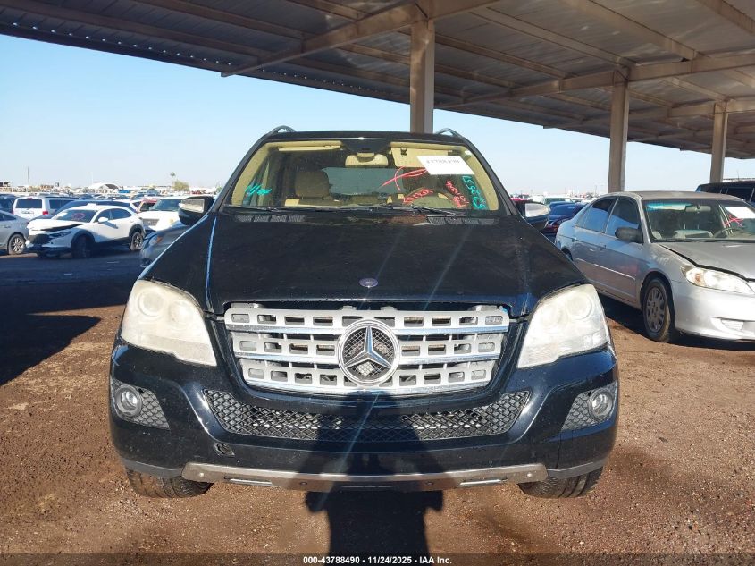 2009 Mercedes-Benz Ml 350 4Matic VIN: 4JGBB86E59A522551 Lot: 43788490