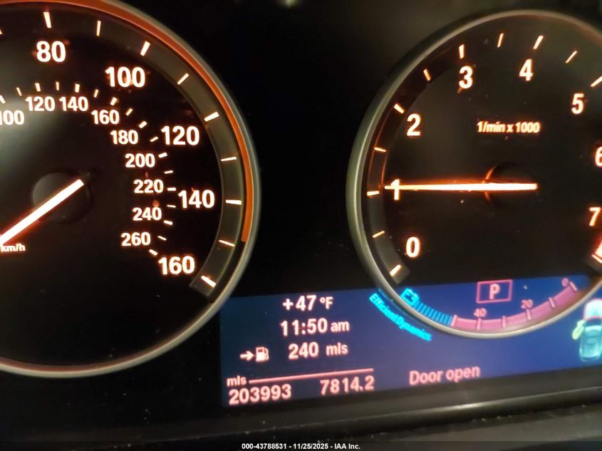 2013 BMW X3 xDrive28I VIN: 5UXWX9C5XD0A19051 Lot: 43788531