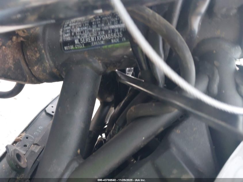 2023 Kawasaki Er650 M VIN: ML5EREM1XPDA85635 Lot: 43788540