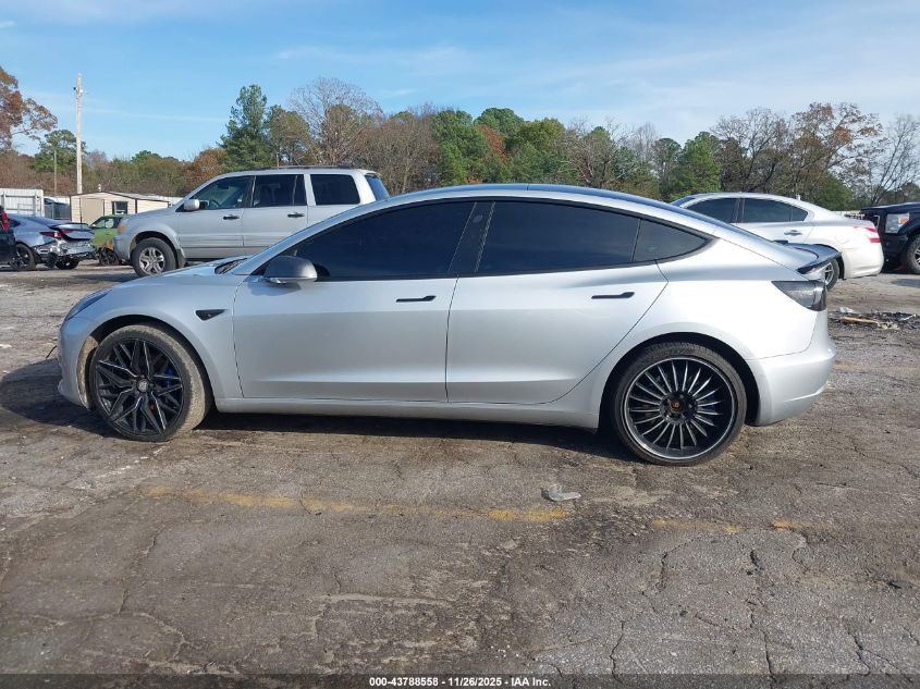 2018 Tesla Model 3 Long Range/Mid Range VIN: 5YJ3E1EA0JF006129 Lot: 43788558