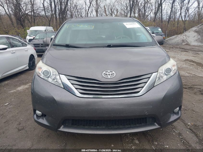 2013 Toyota Sienna Xle V6 8 Passenger VIN: 5TDYK3DC5DS372469 Lot: 43788584