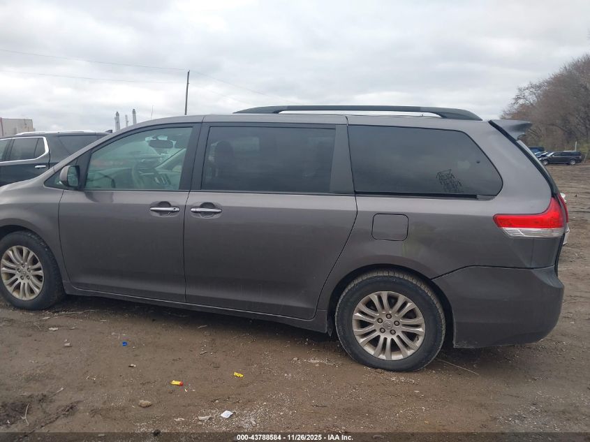 2013 Toyota Sienna Xle V6 8 Passenger VIN: 5TDYK3DC5DS372469 Lot: 43788584