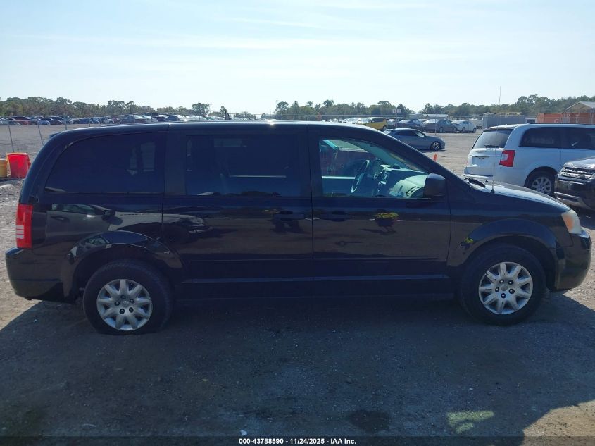 2008 Chrysler Town & Country Lx VIN: 2A8HR44H48R721397 Lot: 43788590