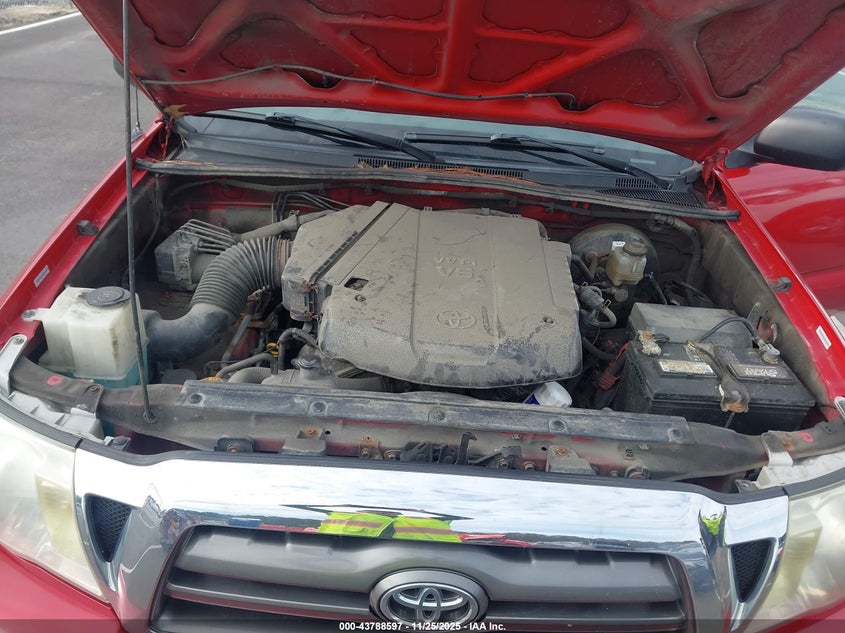 2009 Toyota Tacoma Base V6 VIN: 5TEUU42N89Z651735 Lot: 43788597