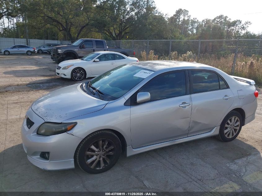2010 Toyota Corolla S VIN: 1NXBU4EE1AZ254556 Lot: 43788619