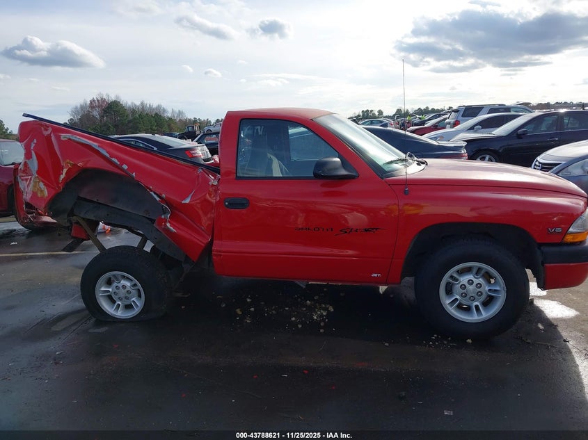 2000 Dodge Dakota Slt/Sport VIN: 1B7FL26XXYS577023 Lot: 43788621