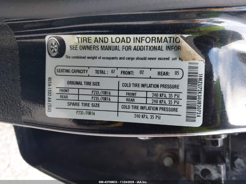 2004 Ford Explorer Xls VIN: 1FMZU72K34UB30724 Lot: 43788633