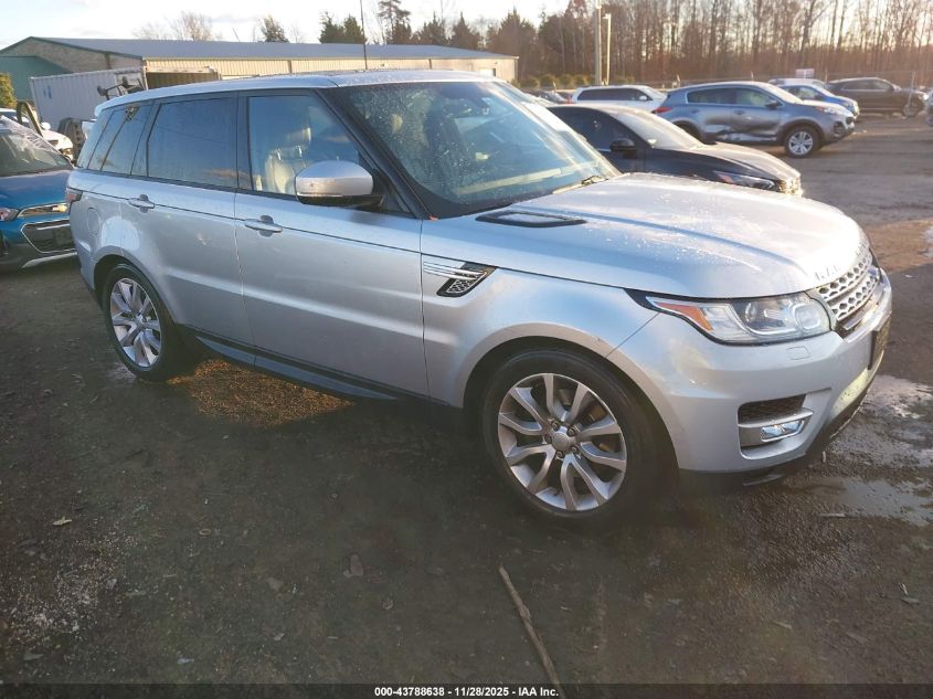 LAND ROVER RANGE ROVER SPORT 3.0L V6 SUPERCHARGED HSE