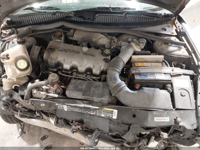 2002 Saturn S-Series Sl VIN: 1G8ZF52872Z125544 Lot: 43788643