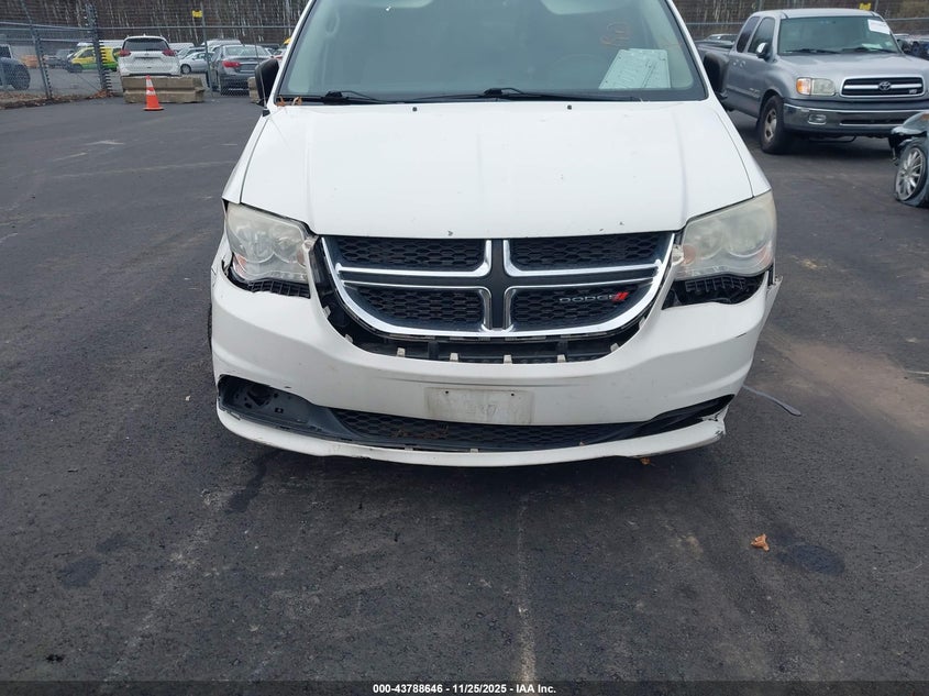 2013 Dodge Grand Caravan American Value Pkg VIN: 2C4RDGBGXDR533449 Lot: 43788646