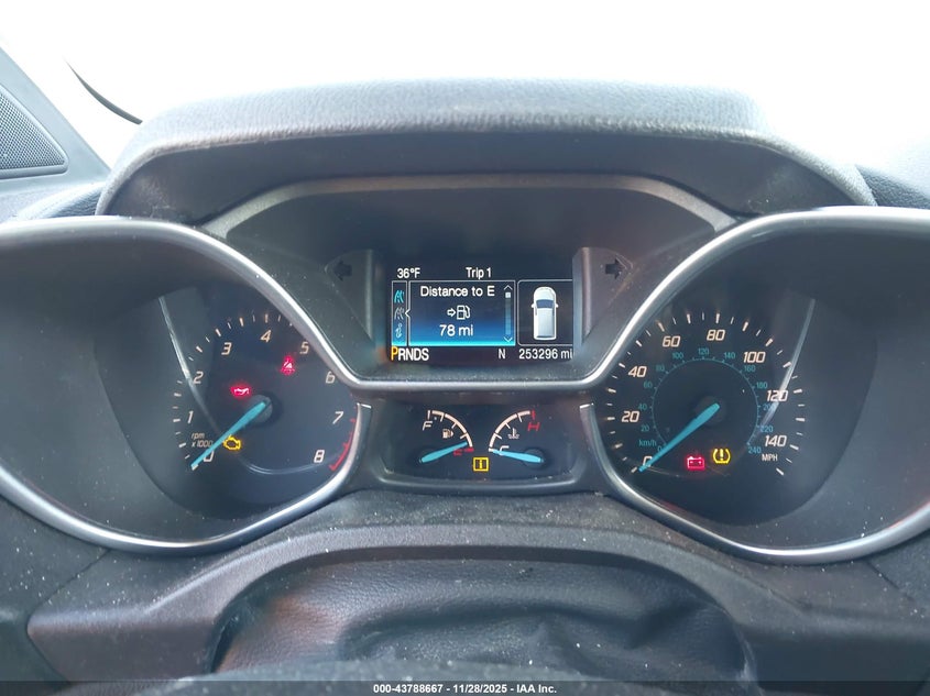 2017 Ford Transit Connect Xlt VIN: NM0LE7F79H1327723 Lot: 43788667