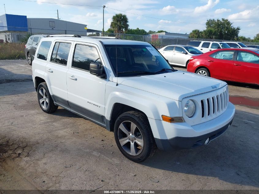JEEP PATRIOT HIGH ALTITUDE EDITION