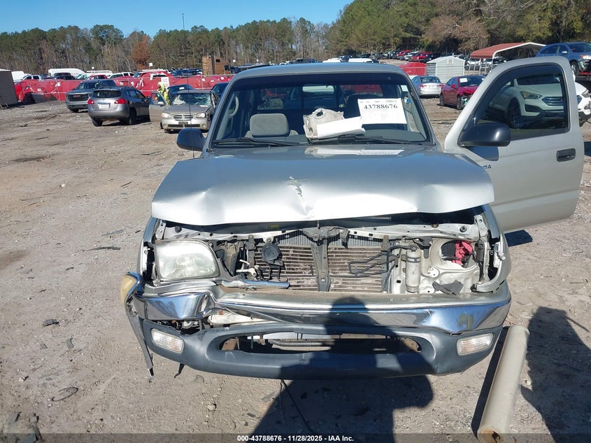 2002 Toyota Tacoma VIN: 5TEVL52N62Z082774 Lot: 43788676