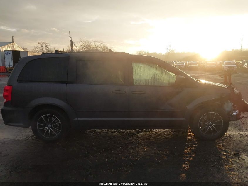 2017 Dodge Grand Caravan Gt VIN: 2C4RDGEGXHR792010 Lot: 43788685