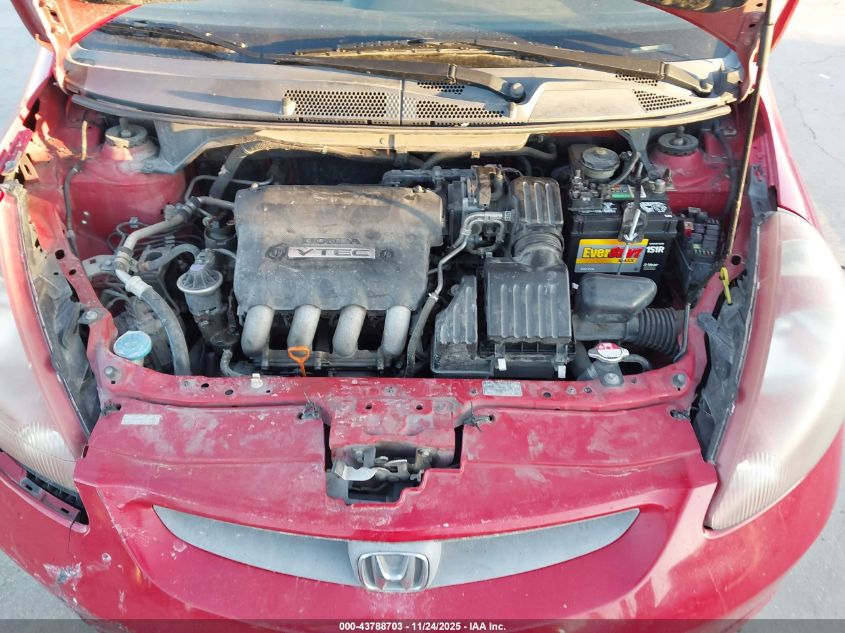 2007 Honda Fit Sport VIN: JHMGD38647S018690 Lot: 43788703