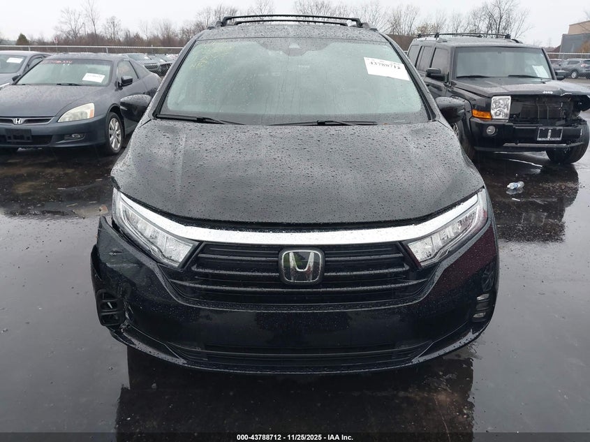 2022 Honda Odyssey Ex-L VIN: 5FNRL6H7XNB065420 Lot: 43788712