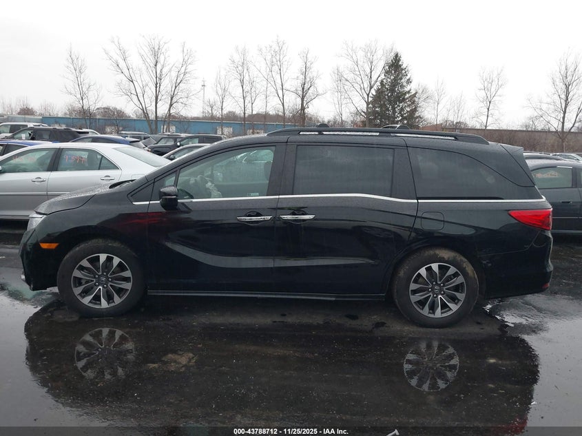 2022 Honda Odyssey Ex-L VIN: 5FNRL6H7XNB065420 Lot: 43788712