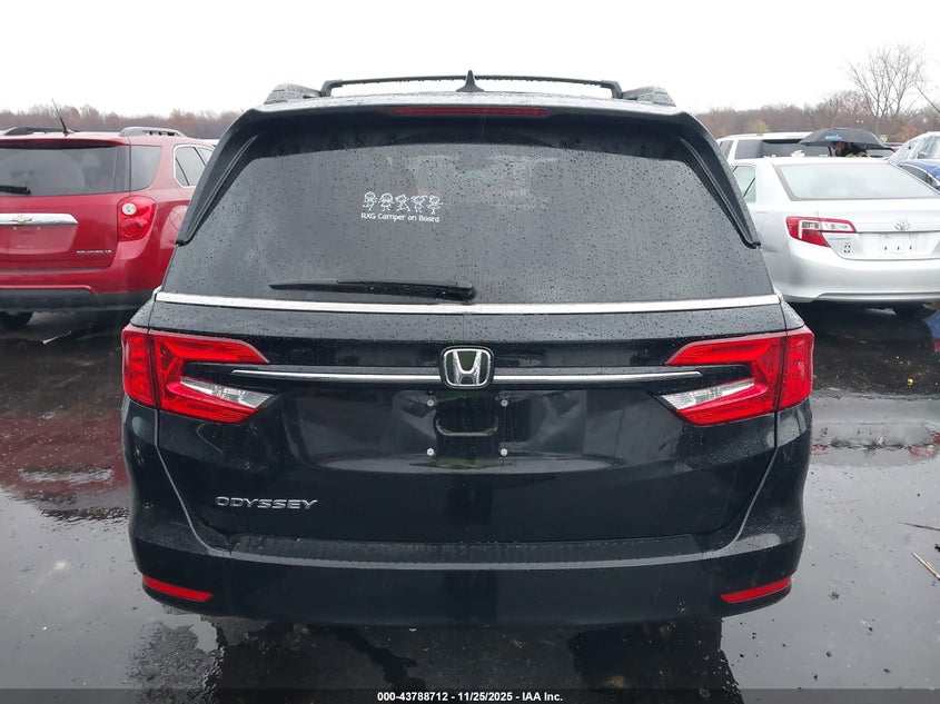 2022 Honda Odyssey Ex-L VIN: 5FNRL6H7XNB065420 Lot: 43788712