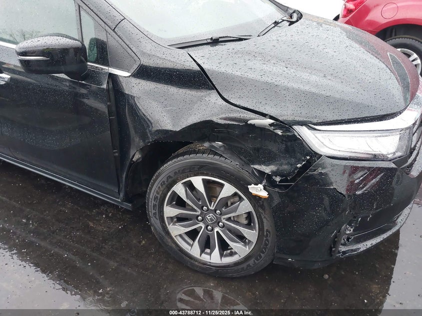 2022 Honda Odyssey Ex-L VIN: 5FNRL6H7XNB065420 Lot: 43788712