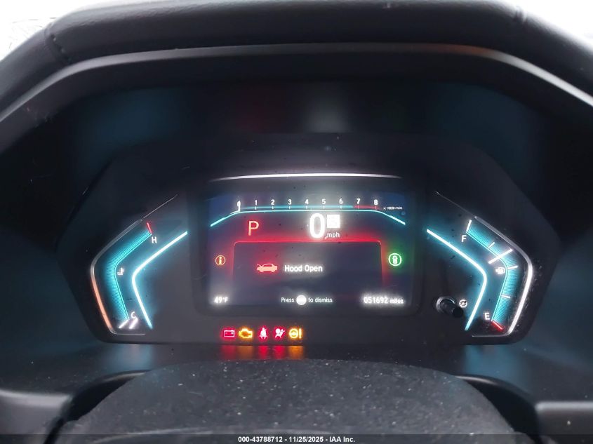 2022 Honda Odyssey Ex-L VIN: 5FNRL6H7XNB065420 Lot: 43788712