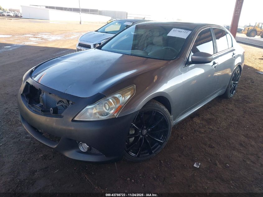 2010 Infiniti G37 Journey VIN: JN1CV6APXAM405261 Lot: 43788723