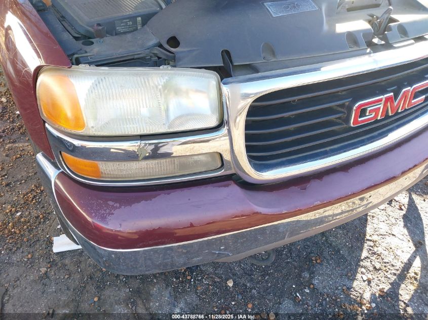 2000 GMC Sierra 1500 Sle VIN: 1GTEC14T9YZ228335 Lot: 43788766