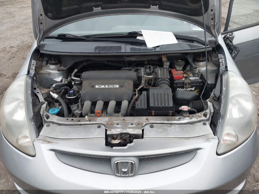 2007 Honda Fit VIN: JHMGD37417S051632 Lot: 43788777