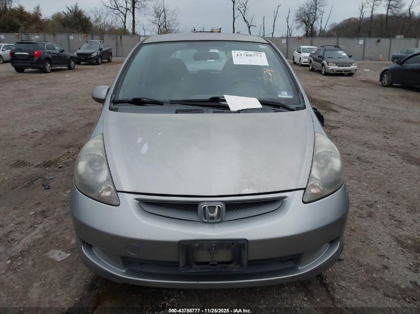 2007 Honda Fit VIN: JHMGD37417S051632 Lot: 43788777