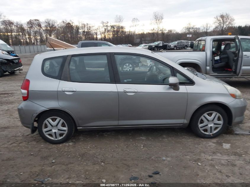 2007 Honda Fit VIN: JHMGD37417S051632 Lot: 43788777