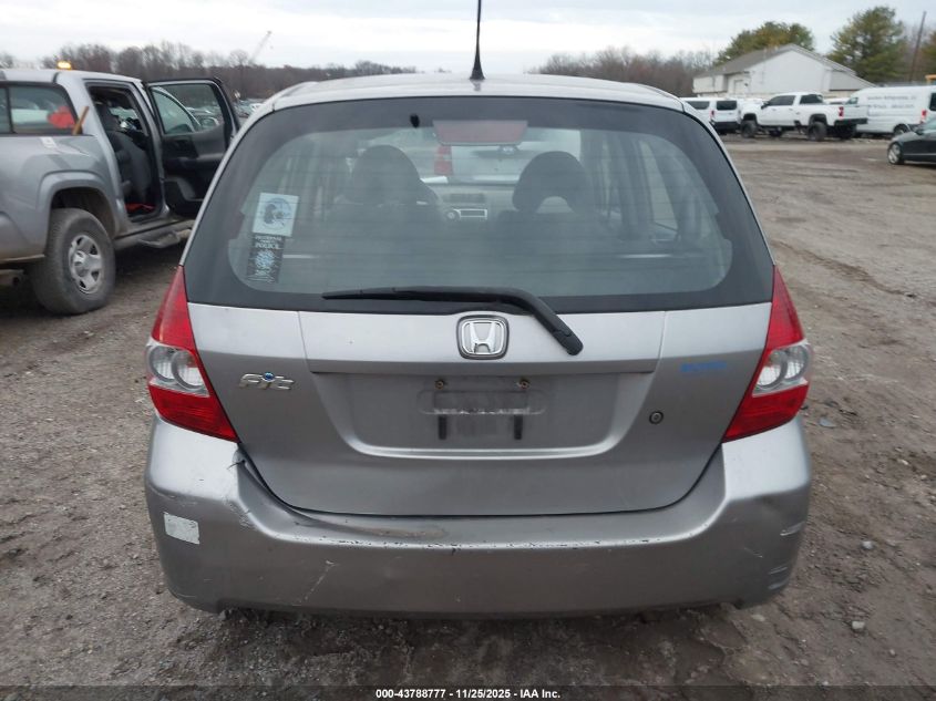 2007 Honda Fit VIN: JHMGD37417S051632 Lot: 43788777