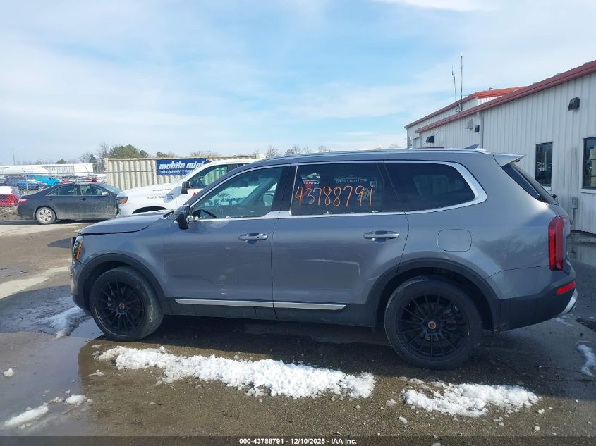 2022 Kia Telluride S VIN: 5XYP6DHC6NG207352 Lot: 43788791