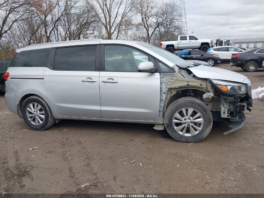 2015 Kia Sedona Lx VIN: KNDMB5C15F6024071 Lot: 43788823