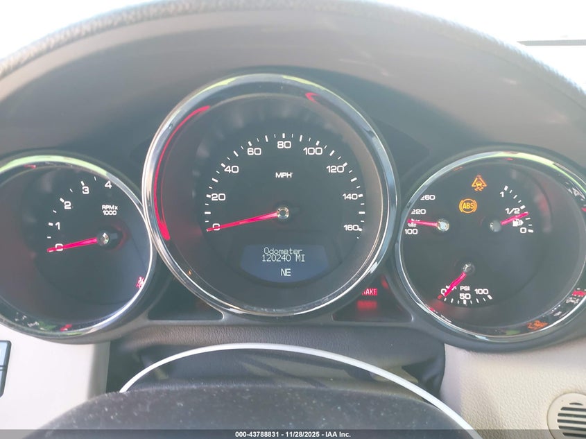 2011 Cadillac Cts Luxury VIN: 1G6DE5EYXB0147575 Lot: 43788831